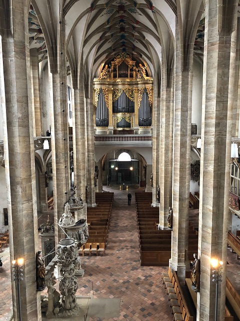 Freiberger Dom Innenansicht